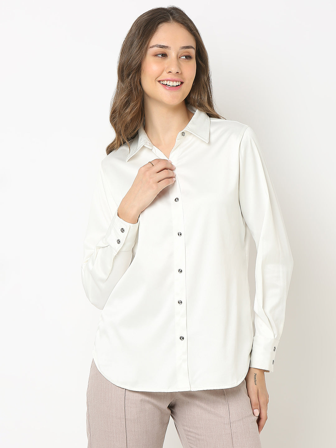 White Over-sized Shirt