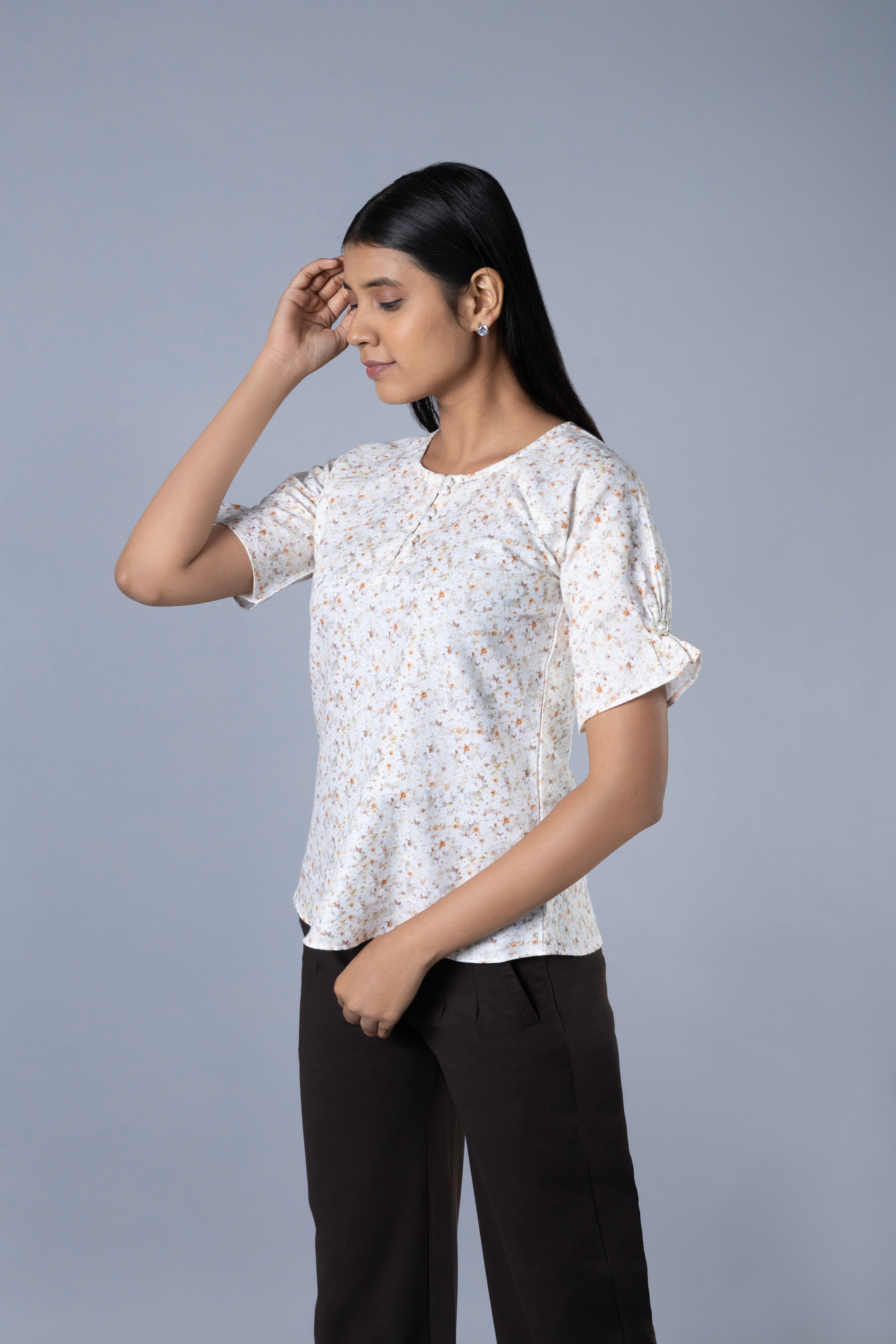All Over Print Reglan Top