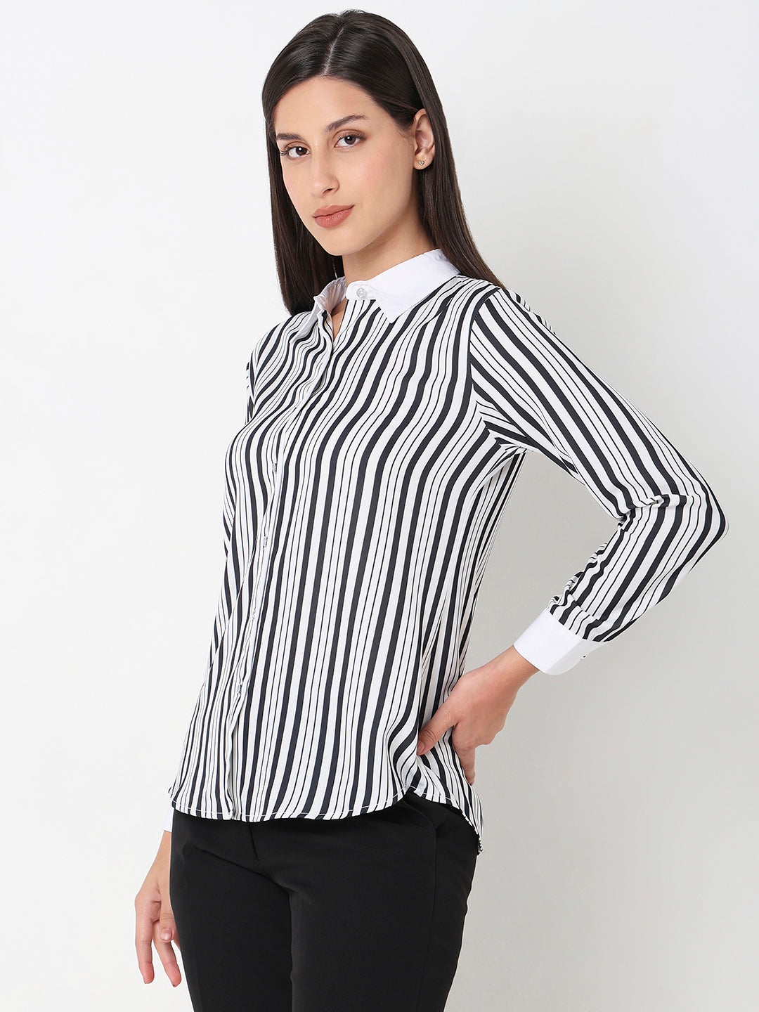 Striped Formal Shirt