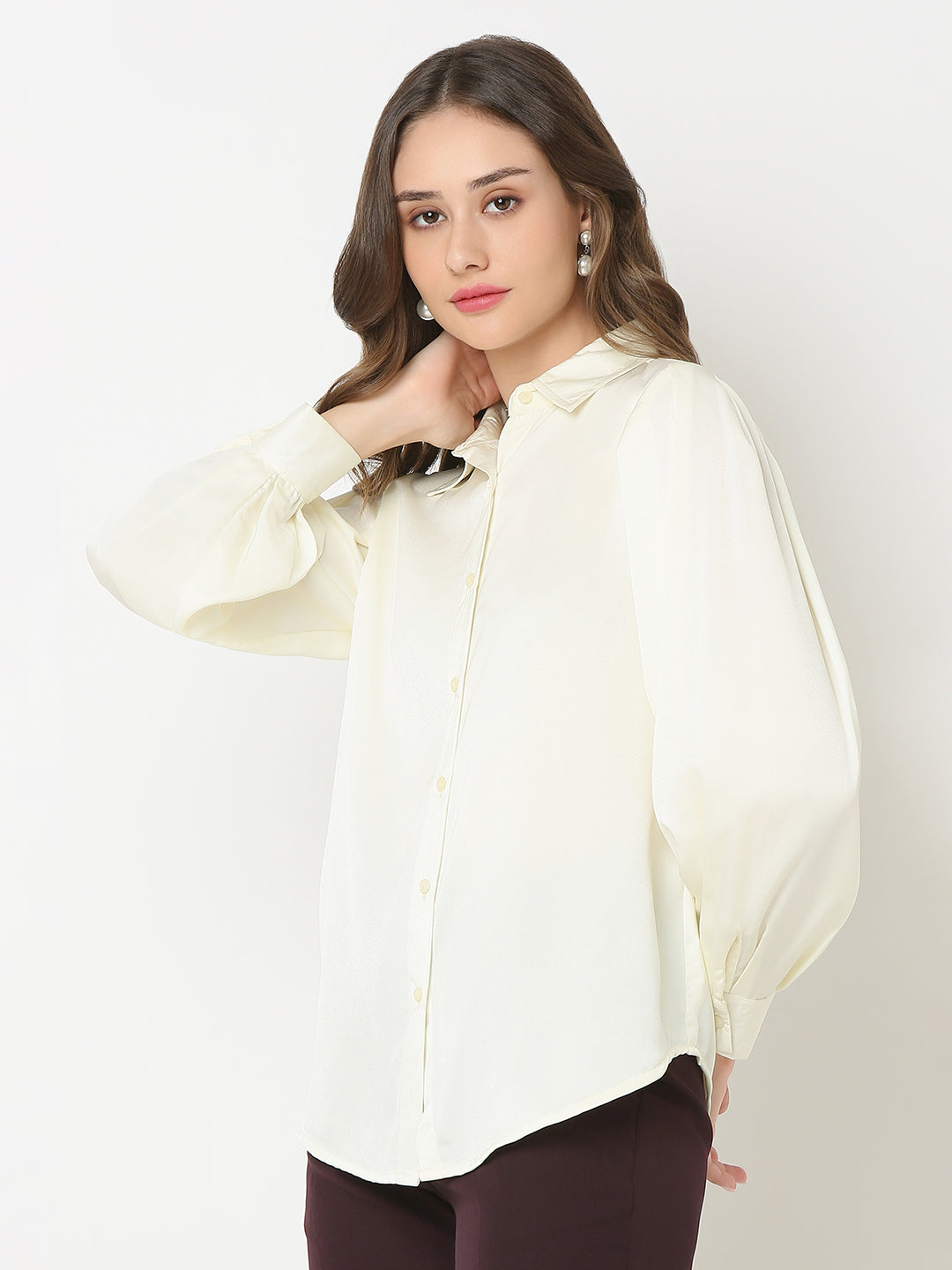 Lemon Puff Sleeve Shirt