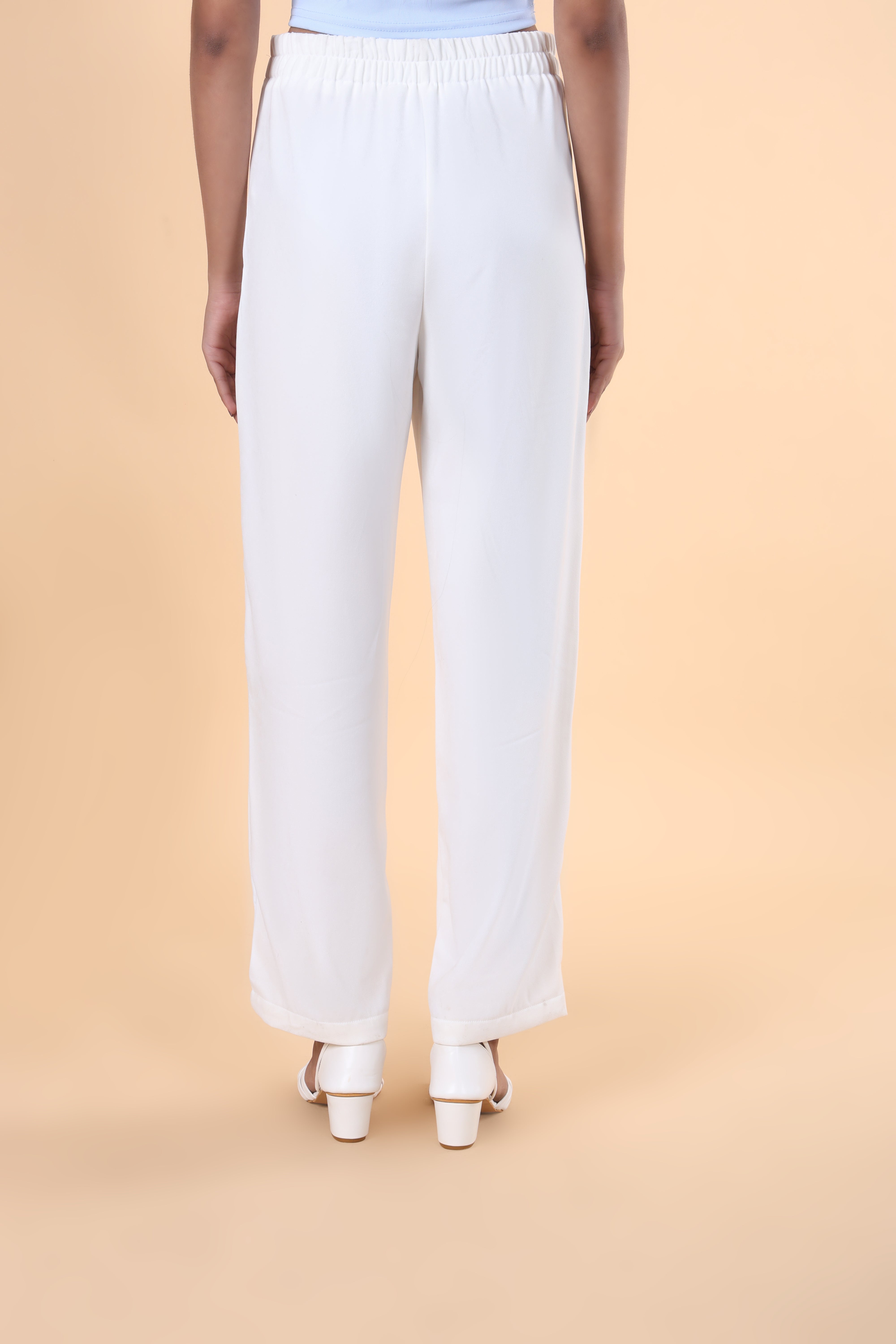 Belt Loop High Rise Trouser