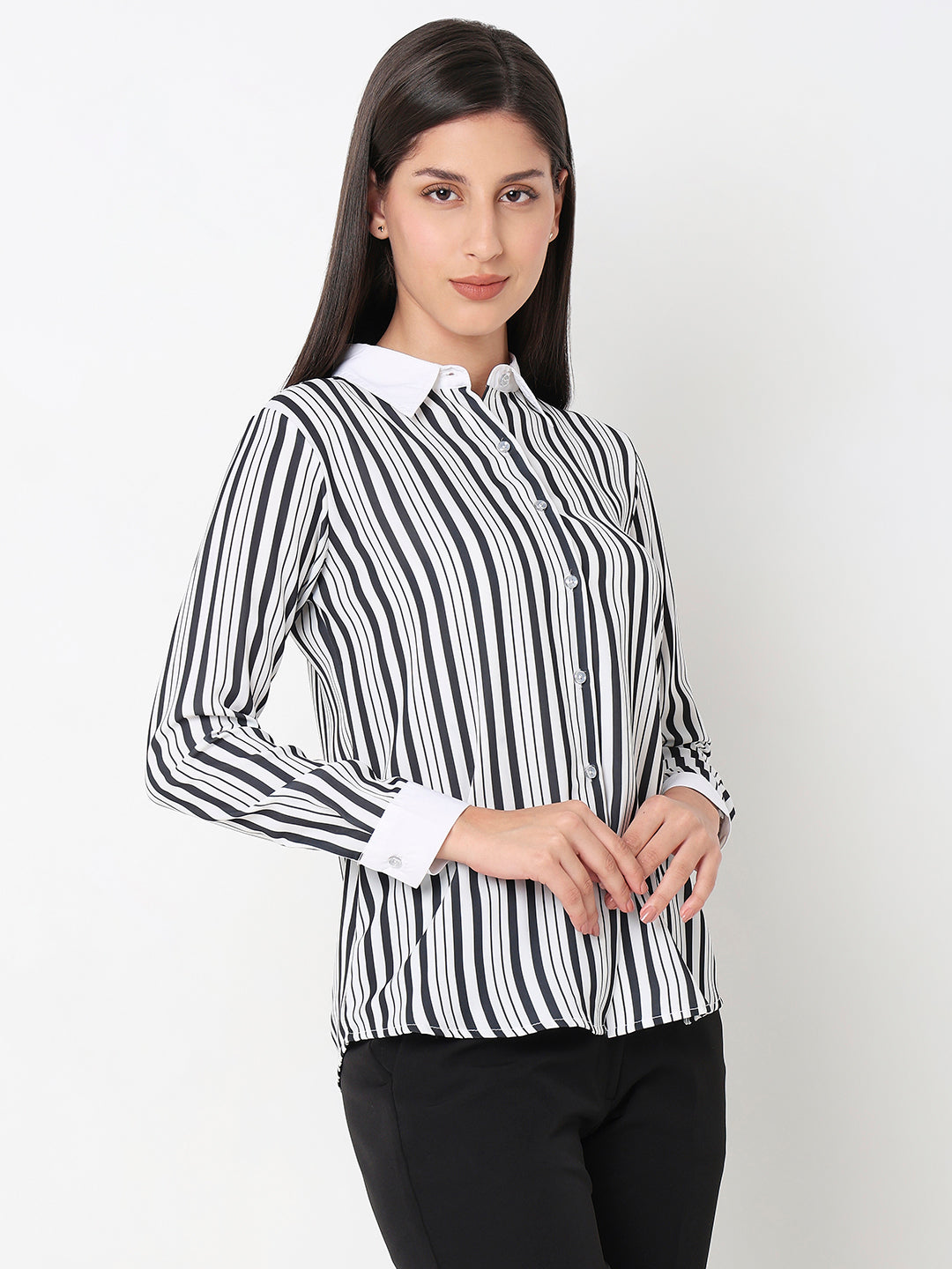 Striped Formal Shirt