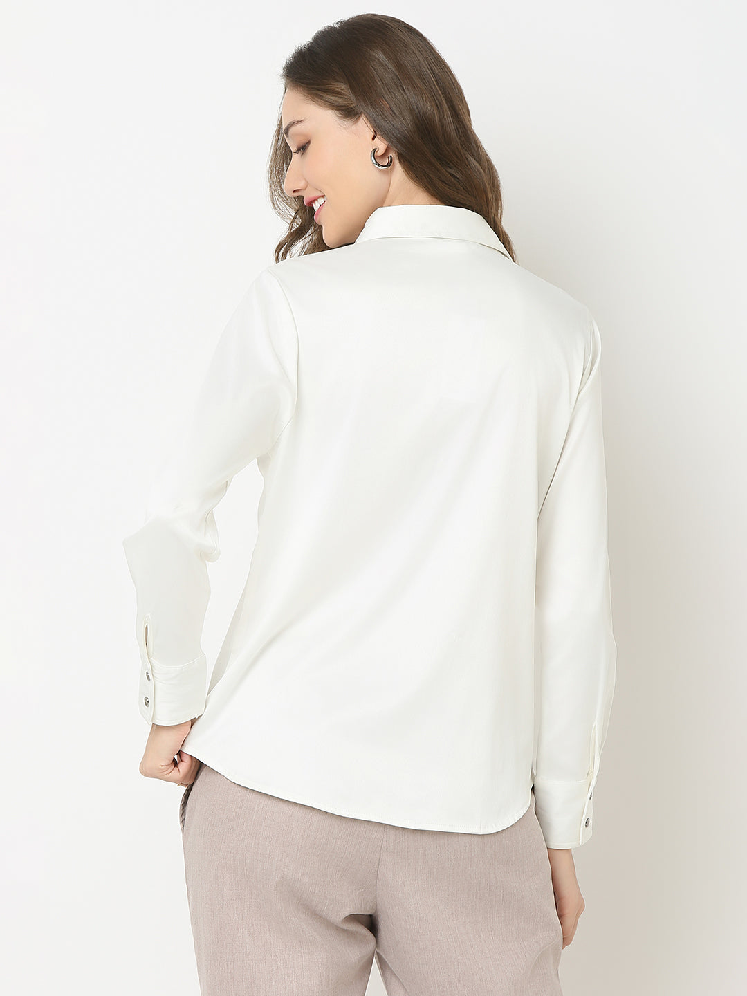 White Over-sized Shirt