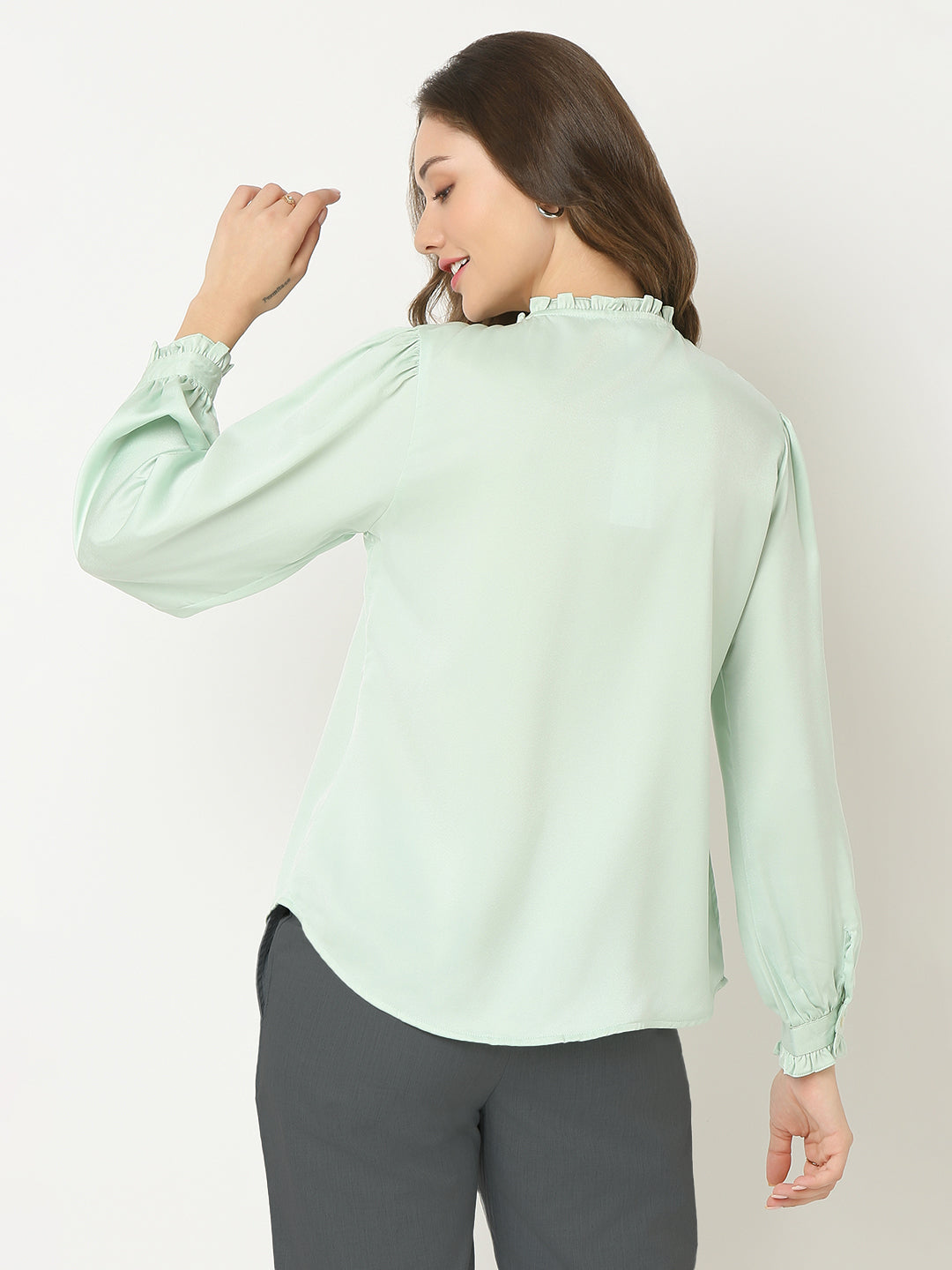 Elegant Pista Detailed Shirt