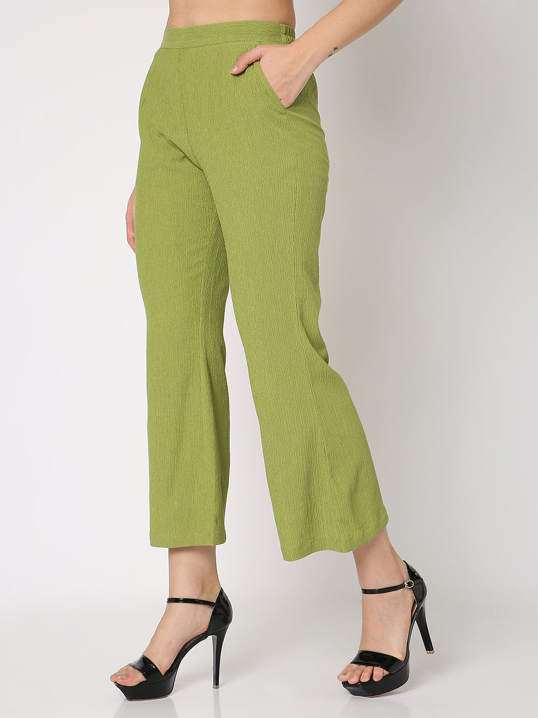 Olive Solid Co-Ord Set