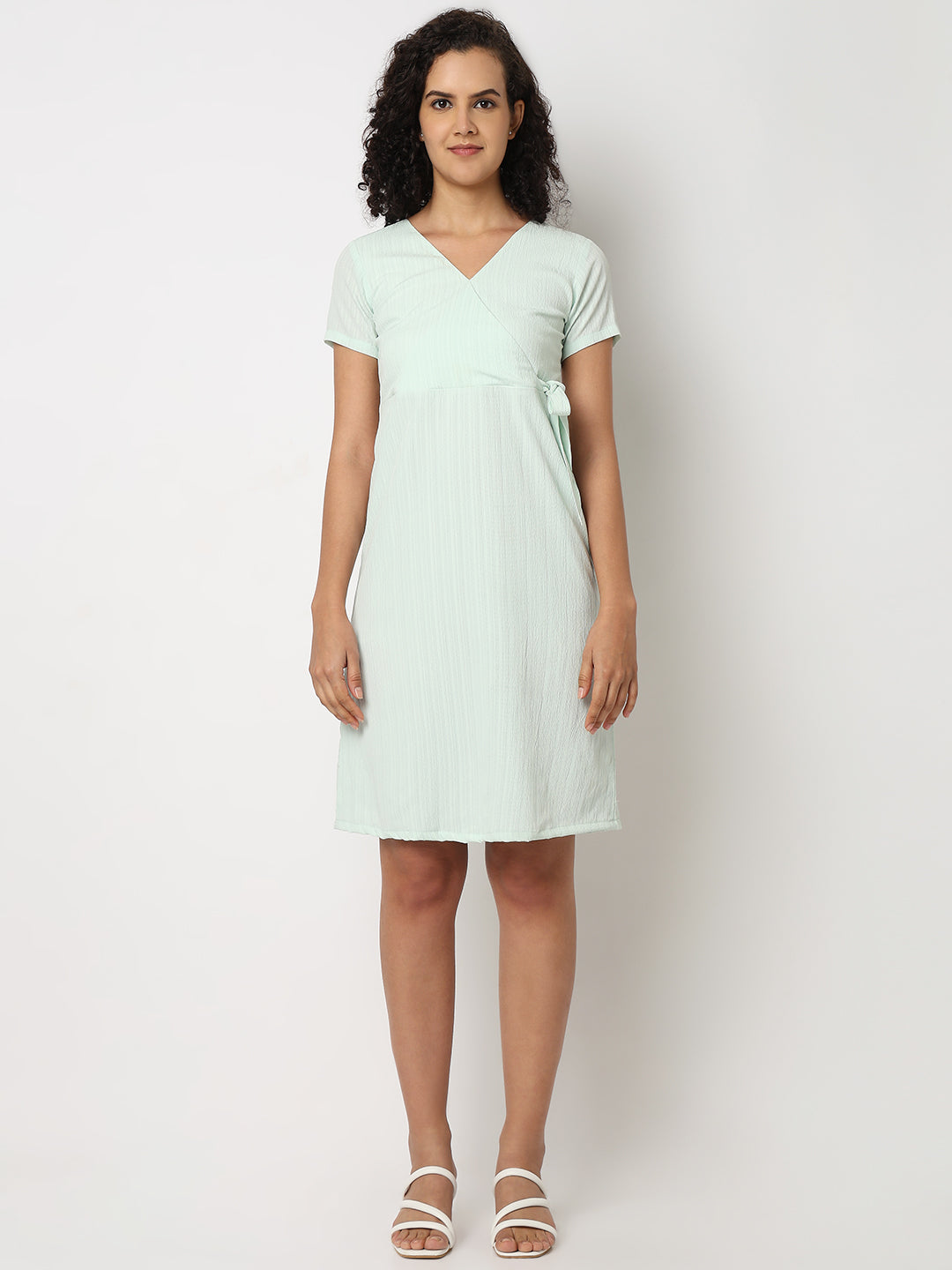 Pista Side Tie-Up Dress