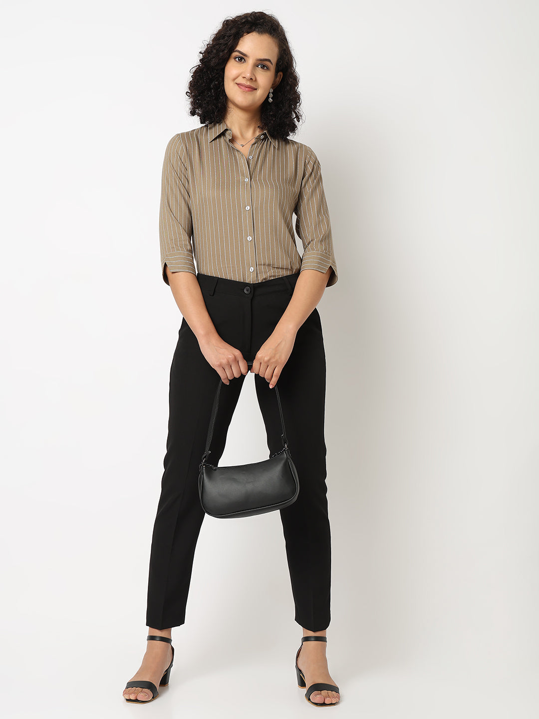 Mud Formal Stripe Shirt