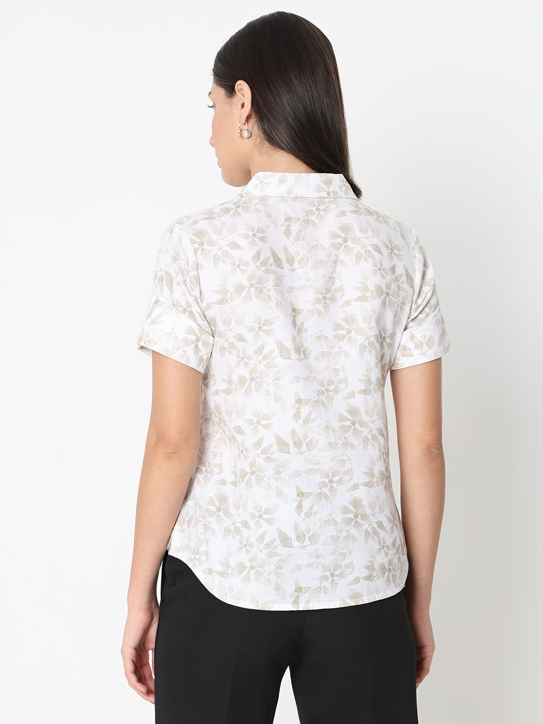 Beige Linen Shirt