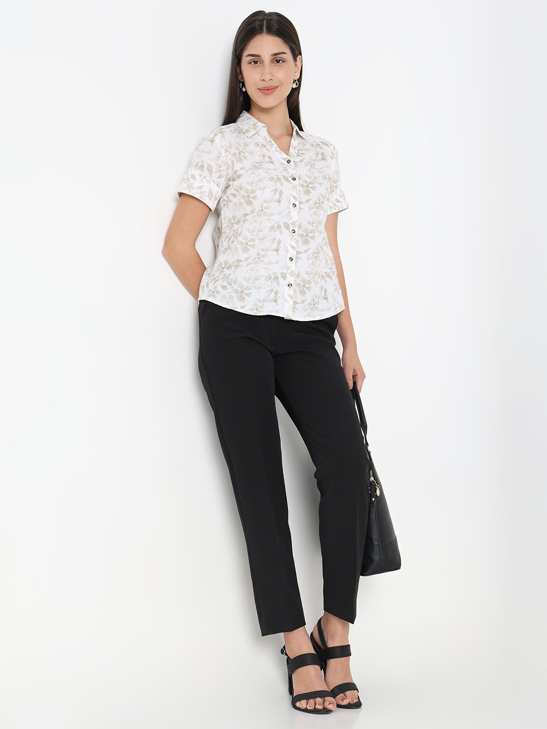 Beige Linen Shirt