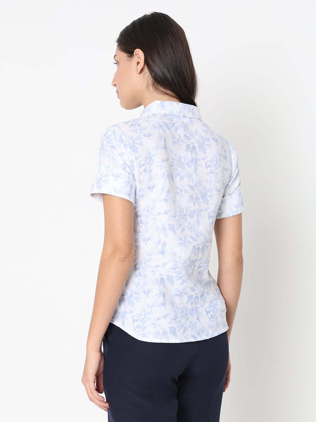 Blue Linen Shirt
