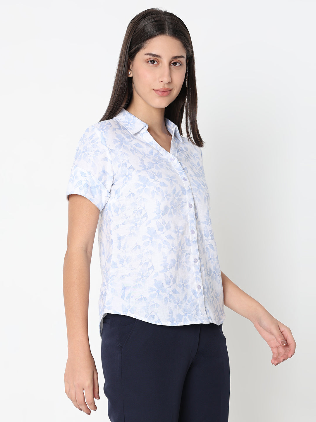 Blue Linen Shirt