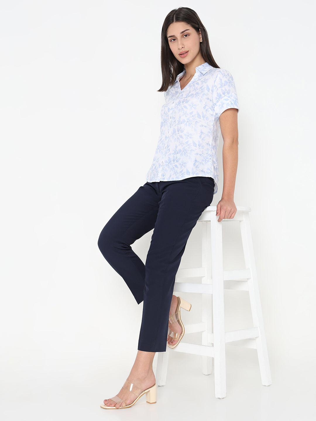 Blue Linen Shirt