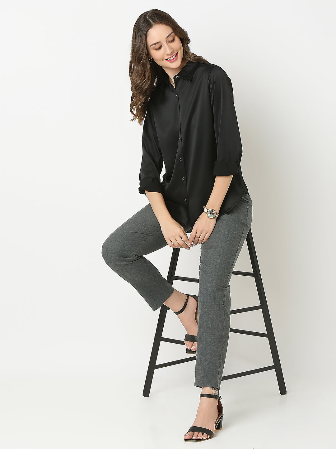Black Over-sized Shirt