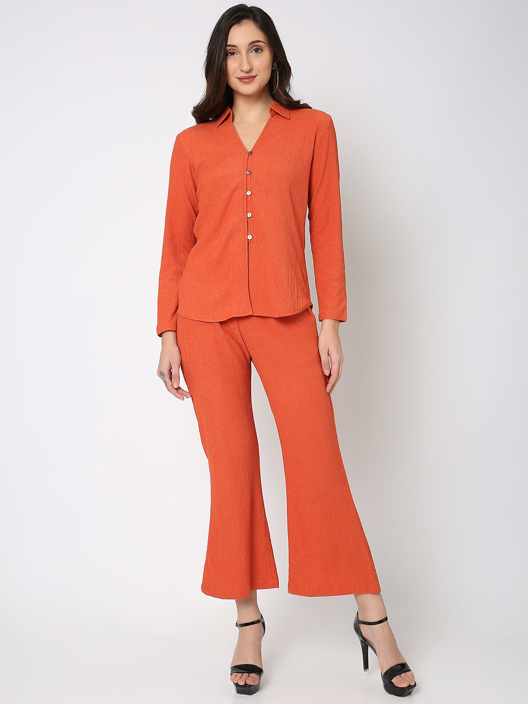 Rust Solid Co-Ord Set