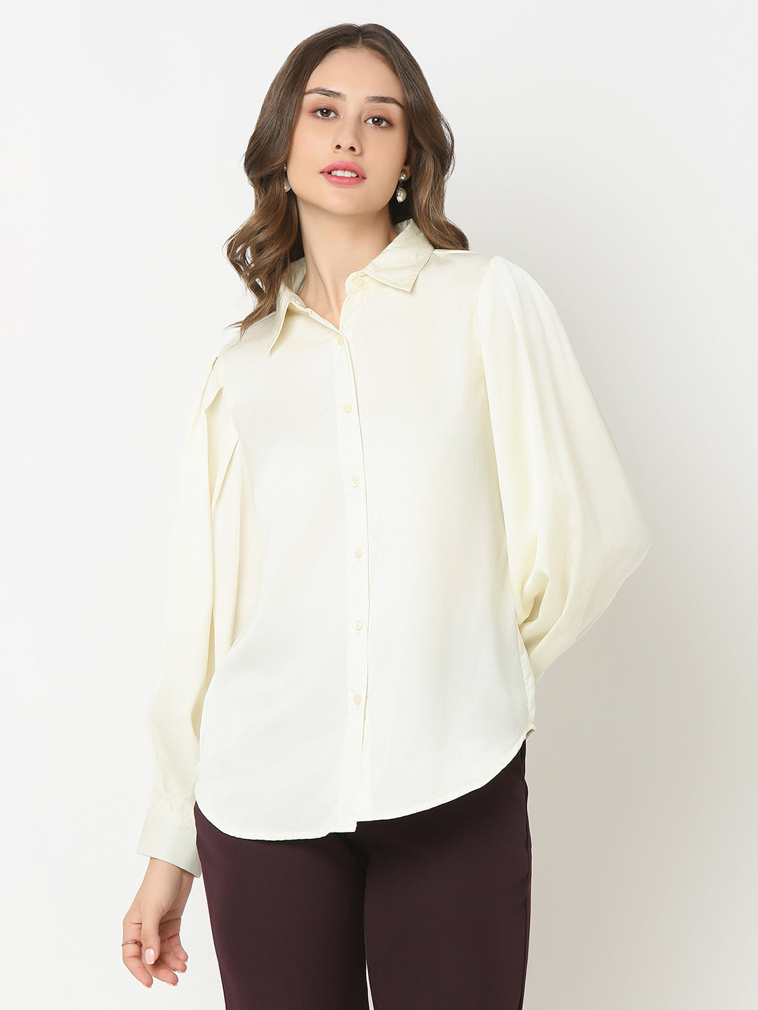 Lemon Puff Sleeve Shirt