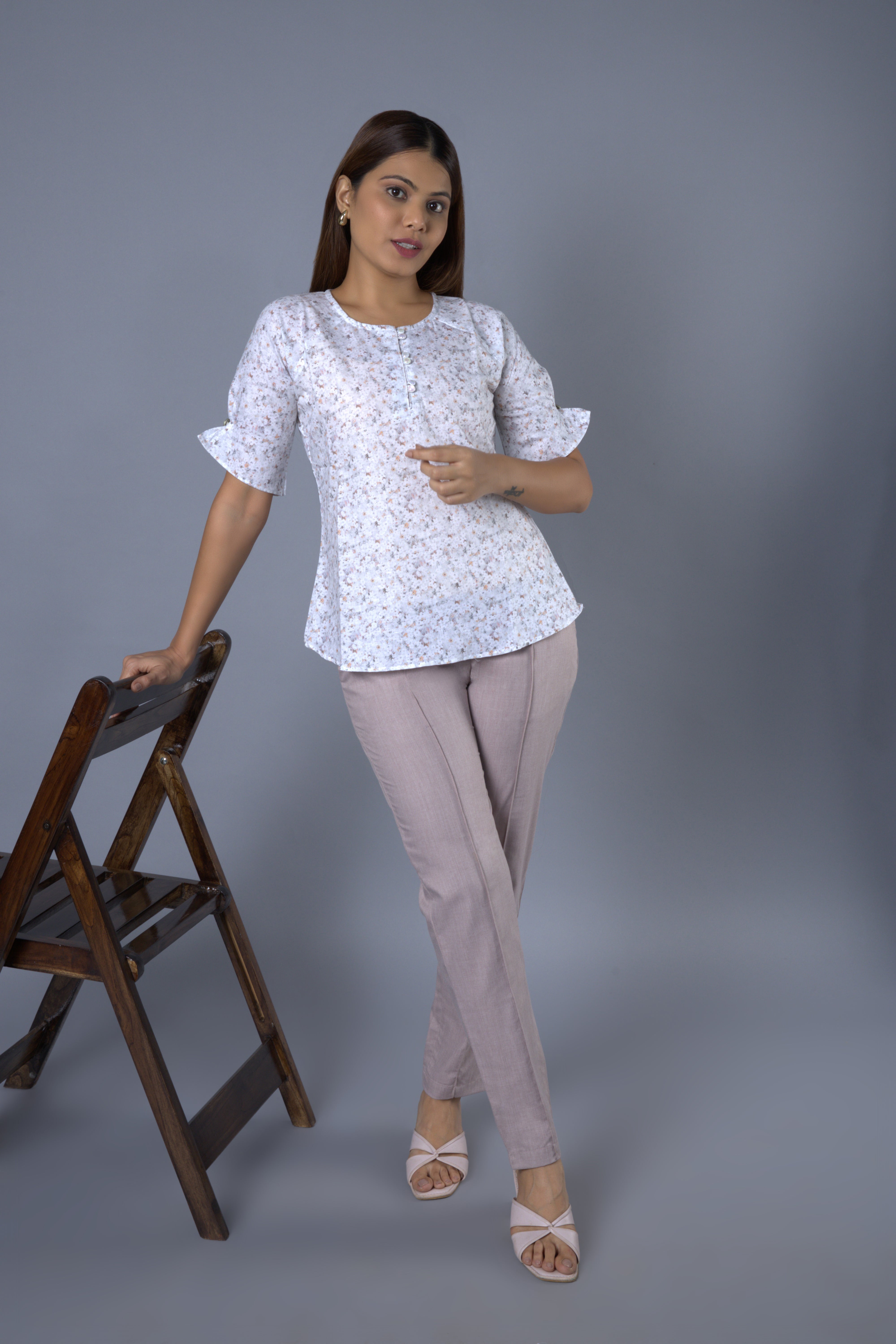 All Over Print Reglan Top
