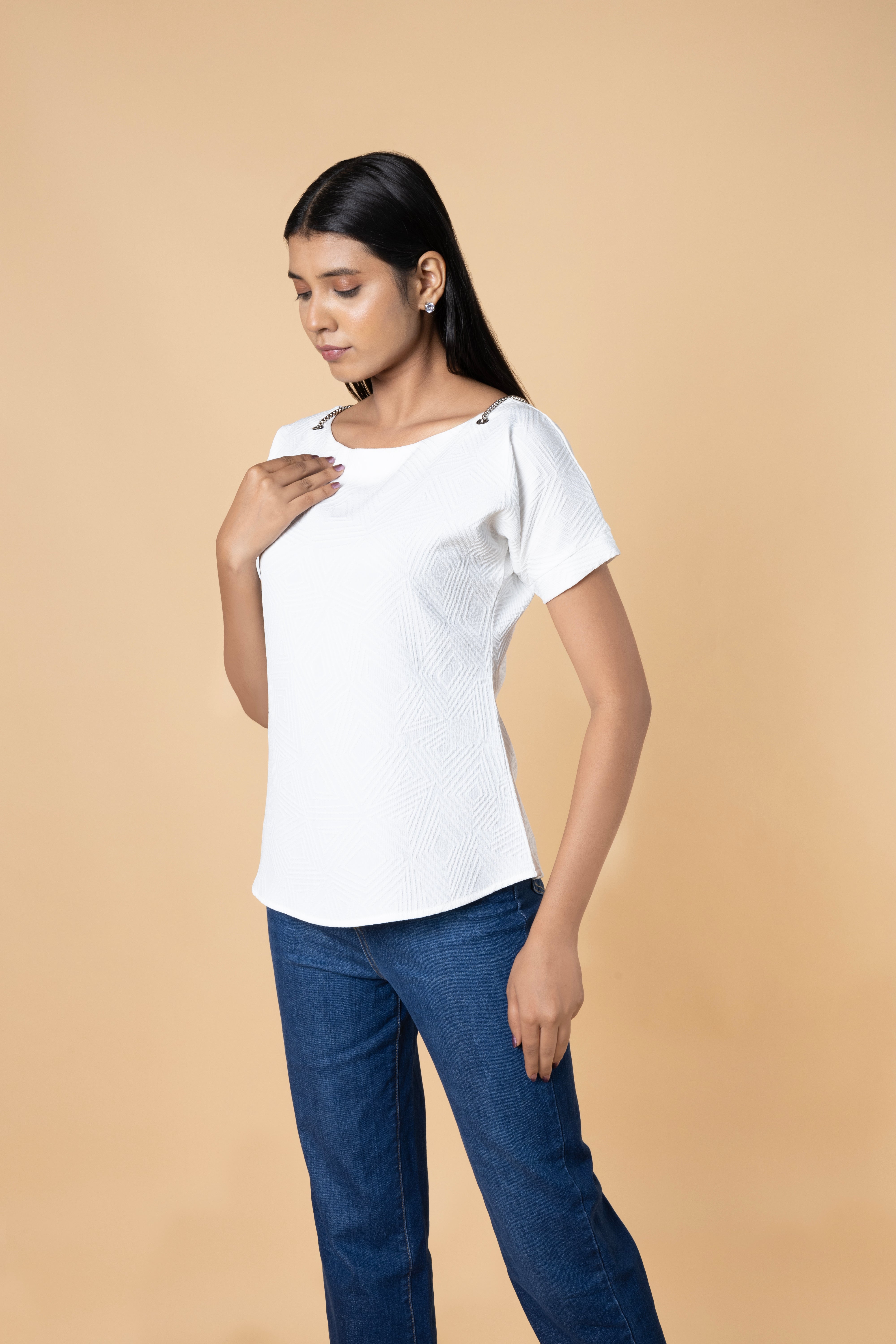 Style Boat Neck Top