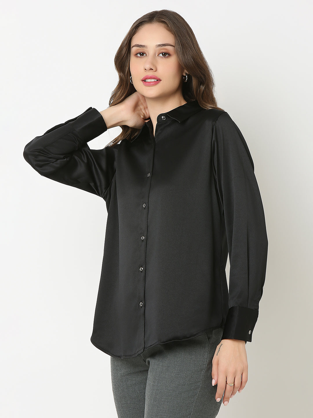 Black Over-sized Shirt