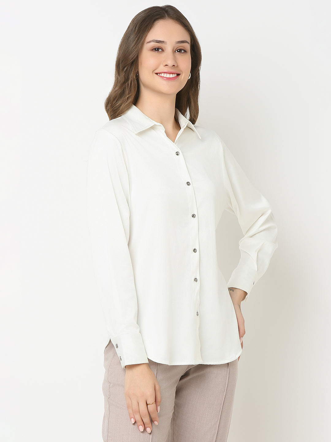 White Over-sized Shirt