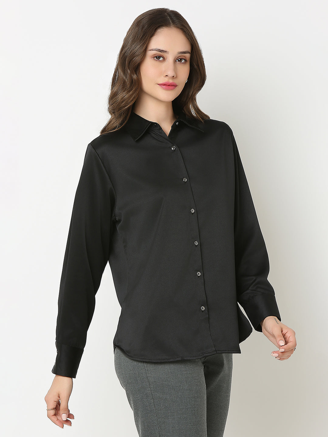 Black Over-sized Shirt