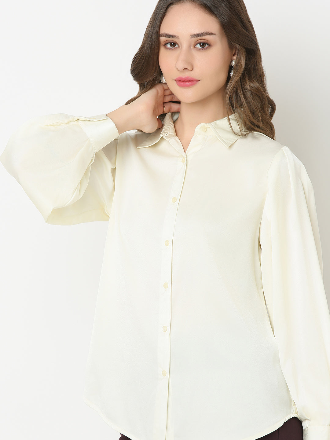 Lemon Puff Sleeve Shirt