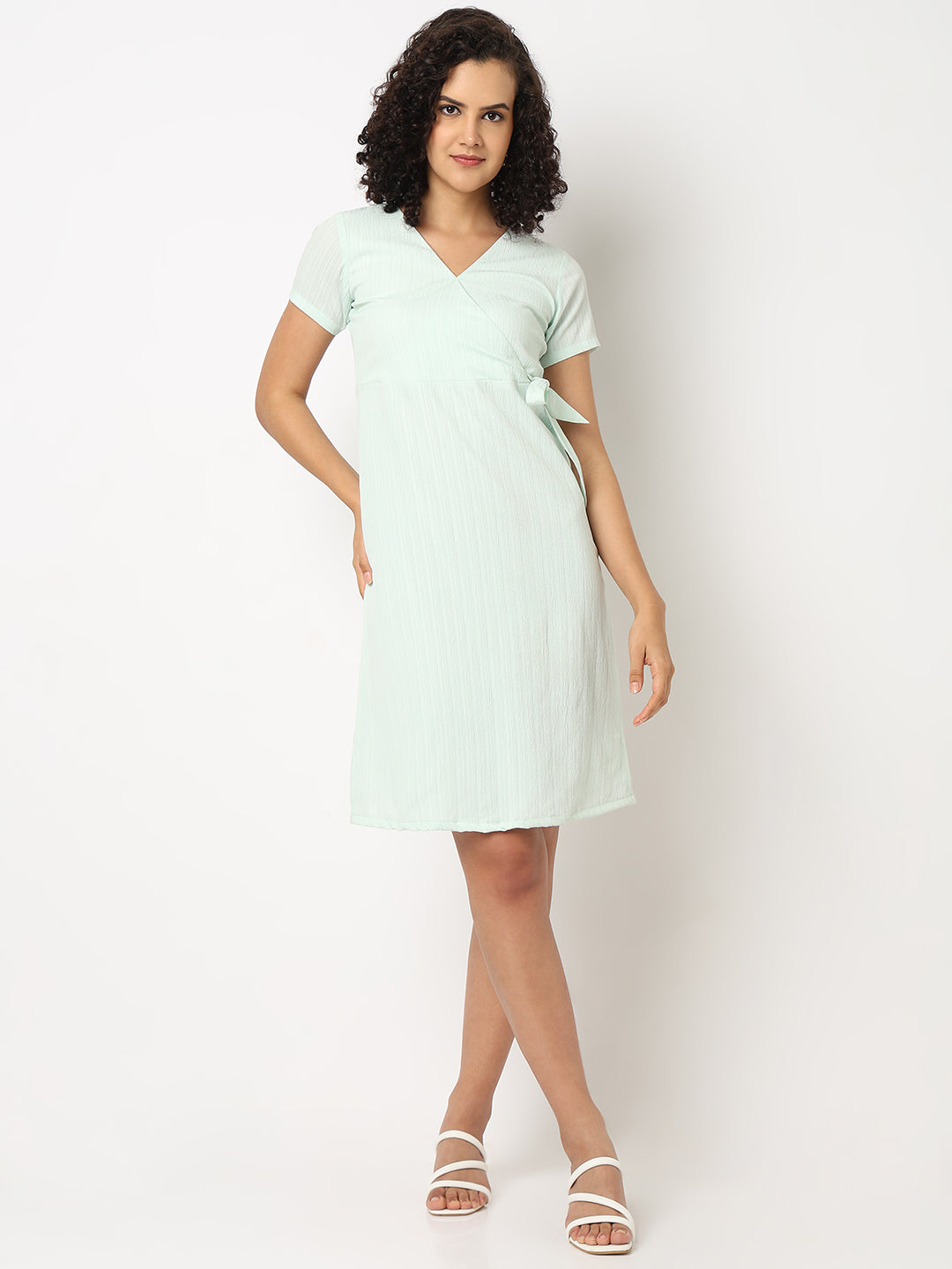 Pista Side Tie-Up Dress