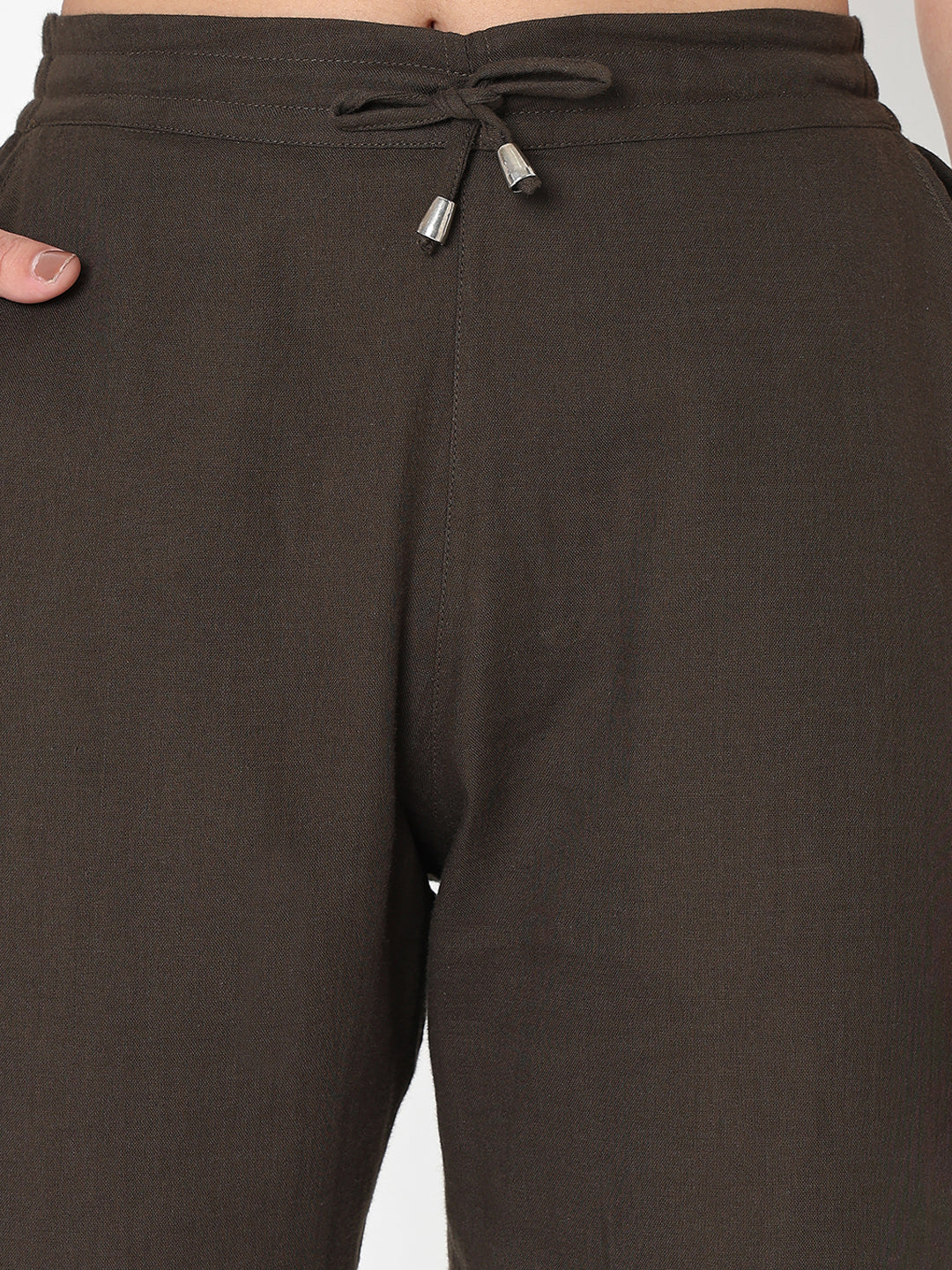 Solid Olive comfort Trouser